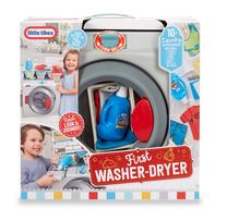 Rotaļu sadzīves tehnika Little Tikes First Washer-Dryer, zila krās./balta krās./sarkana krās.
