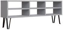 ТВ стол Kalune Design Judd, белый цв., 120 см x 25 см x 46.6 см
