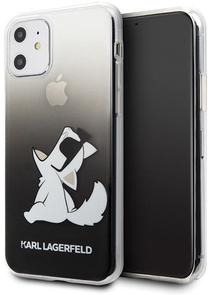 Telefona vāciņš Karl Lagerfeld, melna krās., Apple