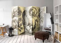 Širma Artgeist Horse II, įvairių spalvų, 225 cm x 172 cm