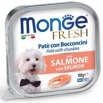 Влажный корм для собак Monge Fresh, лосось, 0.1 кг