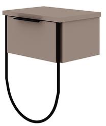 Naktinis staliukas Kalune Design Norfolk 855DTE3528, šviesiai ruda sp., 44 cm x 33 cm x 25 cm