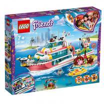 Konstruktors LEGO Friends Glābšanas misijas laiva 41381, 908 gab.