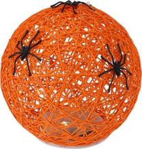 Dekoracija vaikams/suaugusiems, voras Halloween, oranžinė sp., 15.5 cm x 15.5 cm x 15.5 cm