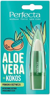 Lūpų balzamas Perfecta Aloe Vera + Coconut, 5 g