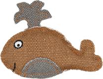 Minkštas žaislas katėms Barry King Whale 16009, ruda sp., 11 cm