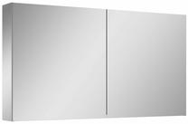 Pakabinama vonios spintelė su veidrodžiu Elita 904660, skaidri sp., 14 cm x 120.6 cm x 63.8 cm