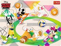 Деревянные пазлы Trefl Mickey & Friends, многоцветный, 8 шт.