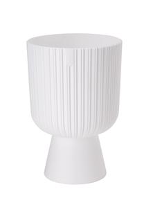 Gėlių vazonas Form Plastic KELI MIKA 5120-011, plastikinis, Ø 13.7 cm, balta sp.