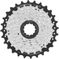 Galinis žvaigždžių blokas Shimano Altus CS-HG400 ECSHG4007128, plienas, sidabro sp.