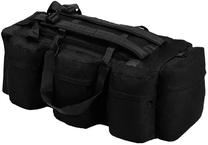 Kelioninis krepšys VLX 3in1 Army-Style Duffel, juoda sp., 120 l