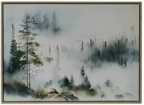 Reprodukcija Home4you Wally Misty Forest, 60 cm x 45 cm