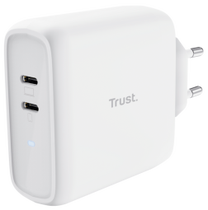 Telefono įkroviklis Trust Maxo, USB Type C, balta sp., 65 W