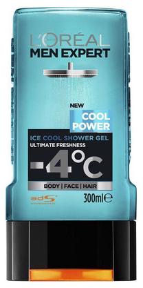 Kūno prausimosi želė vyrams L’Oréal Paris, 300 ml