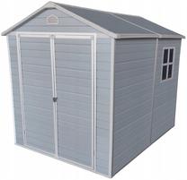 Sodo namelis Mirpol Hesler W 8060, 195 cm x 128 cm x 199 cm, 4967 l, pilka sp.