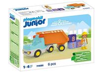 Konstruktors Playmobil Junior Pašizgāzējs Kravas Auto 71685