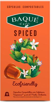 Kavos kapsulės Cafe Baque Spiced, 10 vnt.