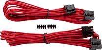 Vads Corsair EPS 8 pin, 8-pin ATX, 0.75 m, sarkana krās.