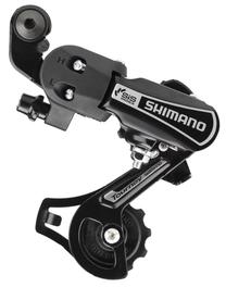 Galinis pavarų perjungiklis Shimano Tourney RD-TY21B ARDTY21BSSDL, plastikas/metalas, juoda sp.
