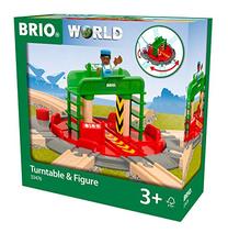 Konstruktorius Brio World Turntable & Figure 33476, raudona sp.