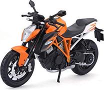 Игрушечный мотоцикл Maisto KTM 1290 Super Duke 5-13065, черный цв./oранжевый цв.