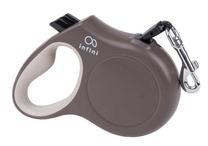 Automatinis pavadėlis Amiplay Infini Freedom S, ruda sp., S 3m