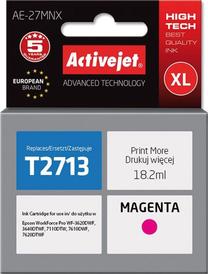 Rašalinio spausdintuvo kasetė ActiveJet Supreme AE-27MNX, raudona sp., 18 ml