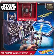 Rinkinys Mattel Hot Wheels, Star Wars Starship Track Set, įvairių spalvų