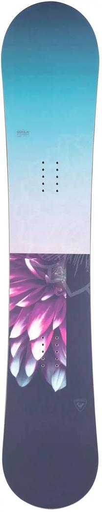 Snieglentė Rossignol Gala, mėlyna sp./violetinė sp., 150 cm x 23.4 cm