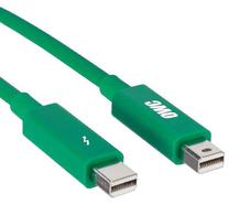 Vads OWC Thunderbolt 2 male, Thunderbolt 2 male, 1 m, zaļa krās.