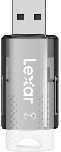 USB atmintinė Lexar S60, juoda sp., 64 GB