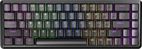 Vadu spēļu tastatūra Rampage REBEL Red switch, Angļu (US), melna krās.