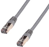 Сетевой кабель Datacom RJ-45, RJ-45, 7 м, серый цв.