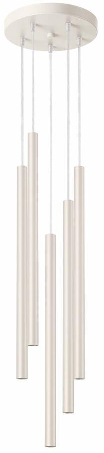 Šviestuvas kabinamas Sollux Pastelo, G9, 5 x 8 W