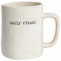 Puodelis Homla Manza Daily Ritual, balta sp., 0.55 l
