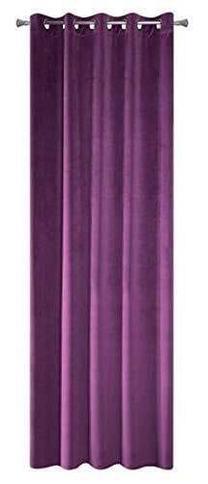 Nakts aizkari Ria, violeta krās., 140 cm x 250 cm