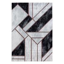 Ковер комнатные Ayyildiz Naxos Marble, белый цв./черный цв./бронзовый цв., 340 см x 240 см