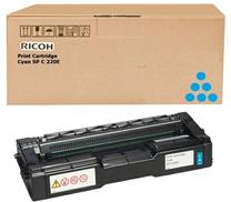 Spausdintuvo kasetė Ricoh 407544, žalsvai mėlyna (cyan) sp.
