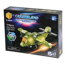 Konstruktorius Crystaland N-Brix Airplane, 119 vnt.