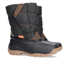 Ziemas zābaki ar dabīgu vilnu Demar Comfy B 1356B, melna krās., 25 - 26