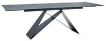 Stalas išskleidžiamas Modern Westin II, juoda sp., 160 - 240 cm x 90 cm x 76 cm