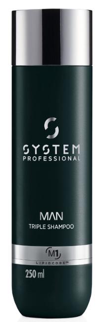 Šampūnas Wella System Professional Man Triple M1, 250 ml