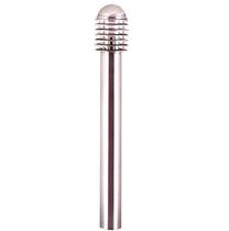 Brīvi stāvošs āra gaismeklis HR GPL-SS01, 100W, E27, IP44, pelēka krās., 33 cm x 33 cm