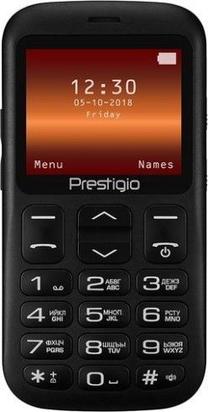 Telefons ar pogām Prestigio Muze L1, 32 MB, melns krās.