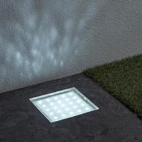 Lampa padziļinājums Searchlight, 7000°K, LED, pelēka krās., 1.5 W