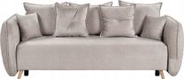 Sofa-lova Beliani Vallanes, smėlio sp., 104 x 234 cm x 77 cm