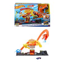 Autotrase Mattel Hot Wheels City Pizza Slam Cobra Attack, daudzkrāsaina