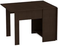 Stalas išskleidžiamas Kompanit, rudas, 76 cm x 33.2 cm x 73.6 cm