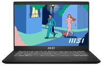 Sülearvuti MSI Modern 14 C12MO-868PL, Intel® Core™ i5-1235U, 16 GB, 512 GB, 14 ", Intel HD, must v., EN, Windows