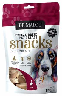 Skanėstas šunims Dr Malou Snacks Duck Breast, antiena, 0.05 kg